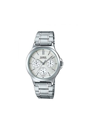 Reloj CASIO Modelo LTP-V300D-7A Plateado Mujer