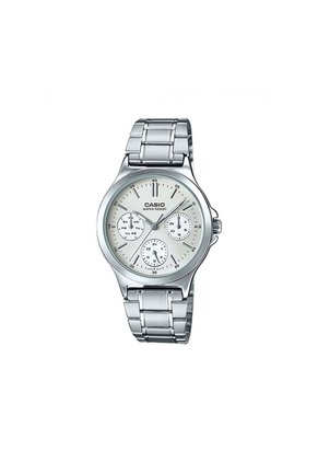 Reloj CASIO Modelo LTP-V300D-7A Plateado Mujer