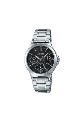 Reloj Para Mujer Casio Fashion Ltp Ltp-V300D-1A Plateado