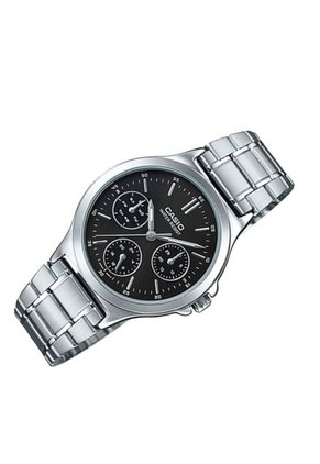 Reloj Para Mujer Casio Fashion Ltp Ltp-V300D-1A Plateado