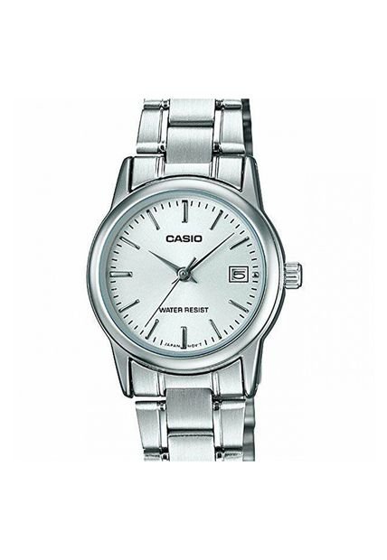 Reloj Para Mujer Casio Ltp_V002D_7A Plateado