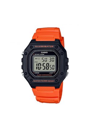 Reloj Para Unisex Casio W-218H-4B2V Naranja