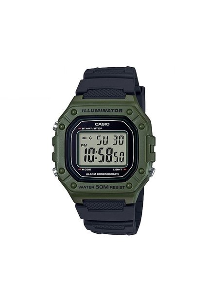 Reloj Para Hombre Casio W_218H_3Av Negro