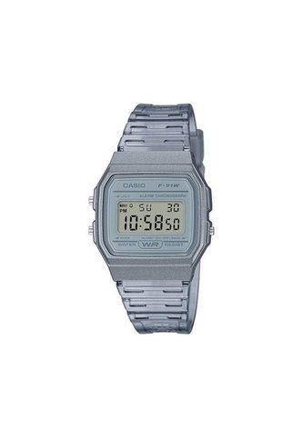 Reloj Para Mujer Casio F91Ws-8Df Transparente Casio