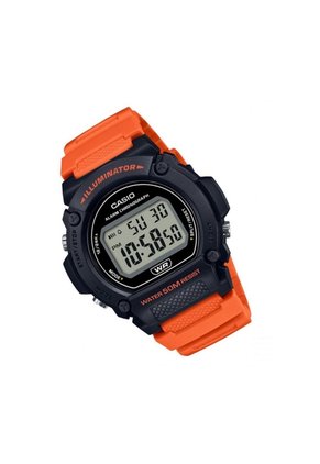 Reloj Para Hombre Casio Iluminator W-219H-4Avdf Naranja