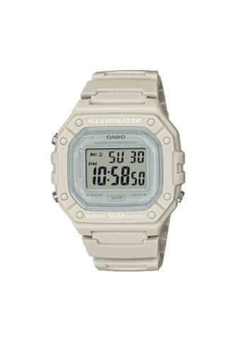 Reloj Para Unisex Casio Illuminator W218Hc-8Avdf Blanco Casio