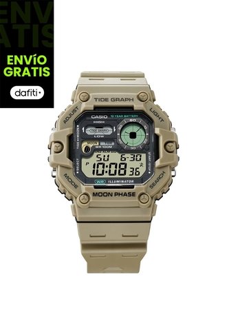 Reloj Casio Modelo WS-1700H-5AVDF Beige Hombre Casio