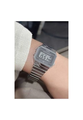 Reloj Casio Modelo A700WEV-7ADF Plateado Unisex