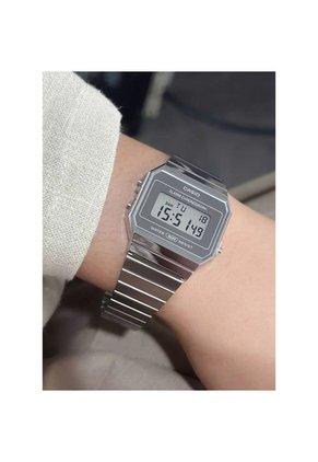 Reloj Casio Modelo A700WEV-7ADF Plateado Unisex