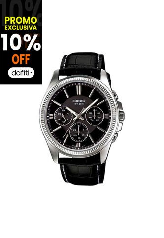 Reloj Para Hombre Casio Mtp1375L-1Avdf Negro Casio