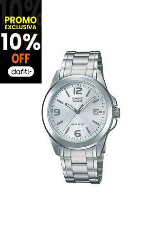 Reloj Para Hombre Casio Casio Mtp-1215A-7Adf Plateado Casio