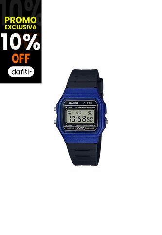 Reloj Para Hombre Casio F-91Wm-2A Negro Casio