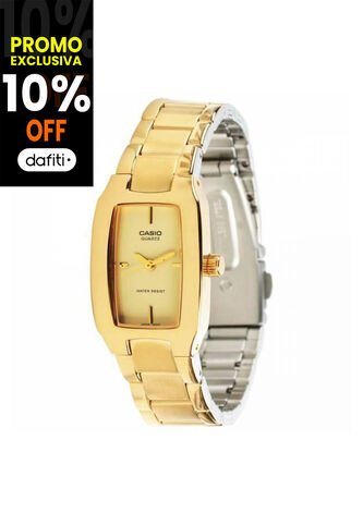 Reloj Para Mujer Casio Ltp_1165N_9Cr Dorado Casio