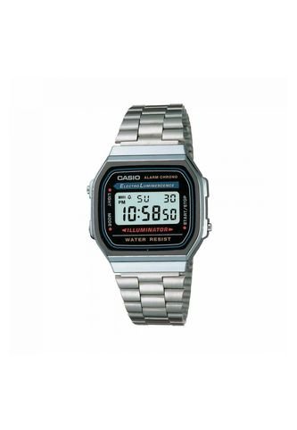 Reloj Para Unisex Casio A_168Wa A_168Wa_1W Plateado Casio