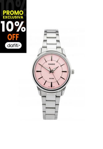Reloj Para Mujer Casio Ltp_1303D_4Av Plateado Casio