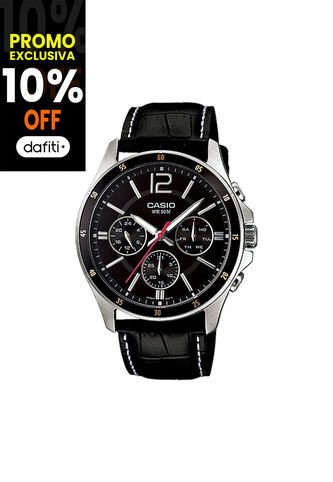 Reloj Para Unisex Casio Mtp-1374L-1Av Negro Casio