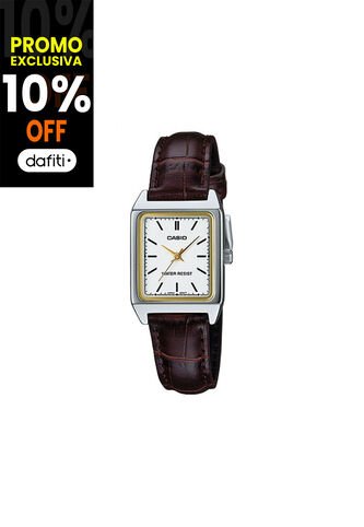 Reloj Para Mujer Casio Ltp_V007L_7E2U Marron Casio