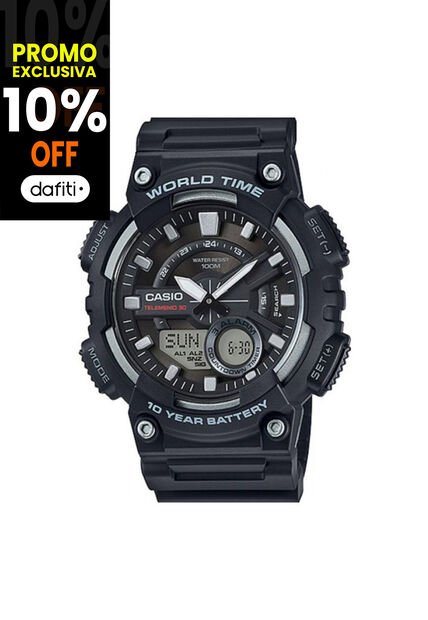 Reloj Para Hombre Casio Aeq110W_1Av Negro