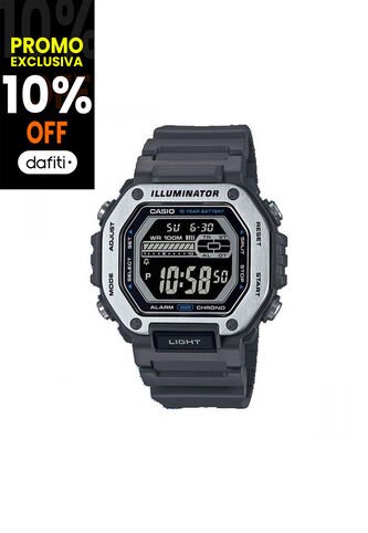 Reloj Casio Modelo MWD-110H-8BVDF Gris Hombre Casio