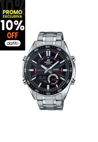 Reloj Para Hombre Casio Edifice Efv-100D-1Avudf Plateado Casio
