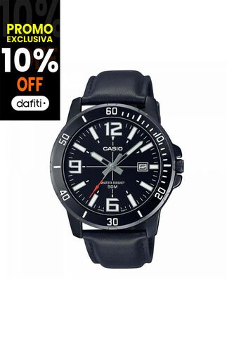 Reloj Para Hombre Casio Mtpvd01Bl-1Bvudf Negro Casio