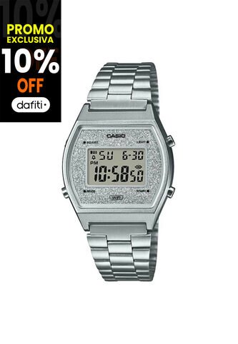 Reloj Para Mujer Casio B640Wdg7Df Plateado Casio