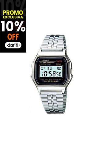 Reloj Para Unisex Casio A_159W_N1 Plateado Casio
