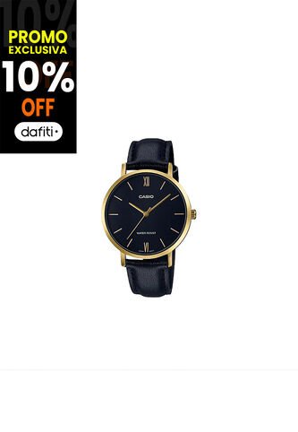 Reloj Para Mujer Casio Casio Ltp-Vt01Gl-1Budf Negro Casio