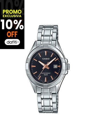 Reloj Para Mujer Casio Ltp1308D-1A2Vdf Plateado Casio