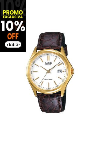 Reloj Para Hombre Casio Casio Mtp-1183Q-7Adf Marr\u00f3n Casio