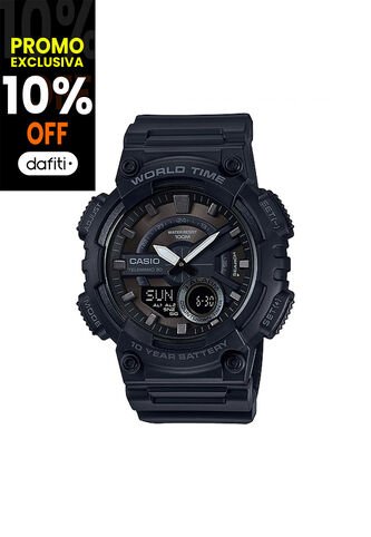 Reloj Para Hombre Casio Aeq-110W-1Bv Negro Casio