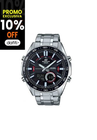 Reloj Para Hombre Casio Edifice Efv_C100D_1Av Plateado Casio