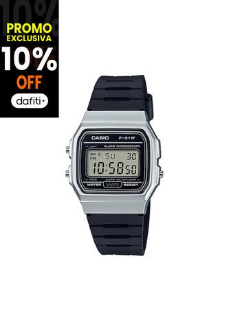 Reloj Para Hombre Casio F_91Wm_7A Negro Casio