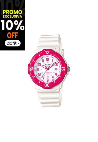 Reloj Para Mujer Casio Lrw_200H_4Bv Blanco Casio