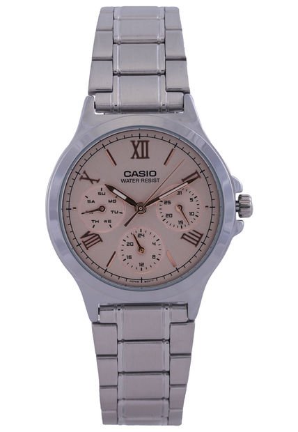 Reloj Plateado-Rosa CASIO