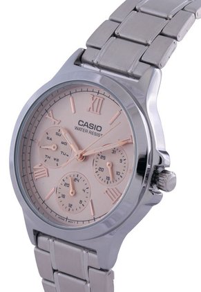 Reloj Plateado-Rosa CASIO