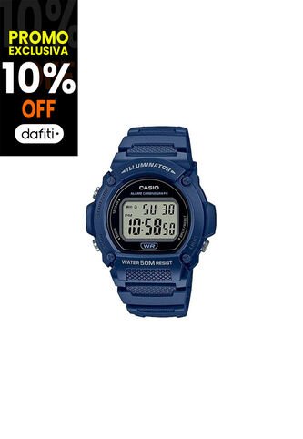 Reloj Para Hombre Casio W219H-2Avdf Azul Casio