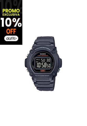 Reloj Para Hombre Casio W219H-8Bvdf Negro Casio