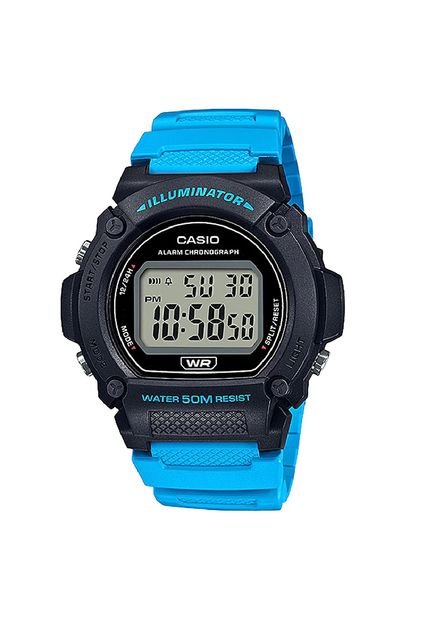 Reloj Casio Gris  Hombre W-219H-2A2
