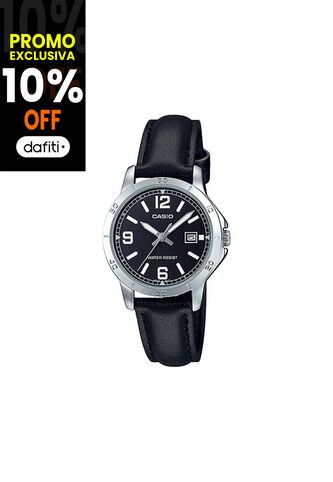 Reloj Para Mujer Casio Casio Ltp-V004L-1Budf Negro Casio