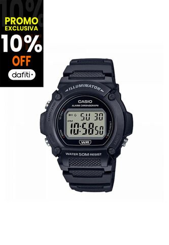 Reloj Para Hombre Casio W219H-1Avdf Negro Casio