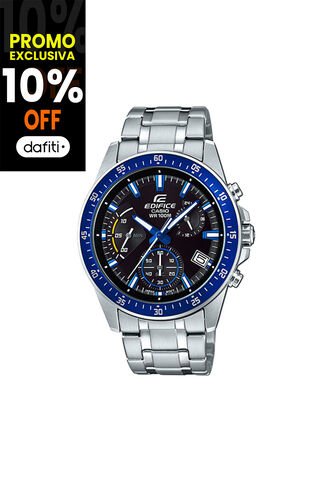 Reloj Para Hombre Casio Edifice Efv_540D_1A2V Plateado Casio