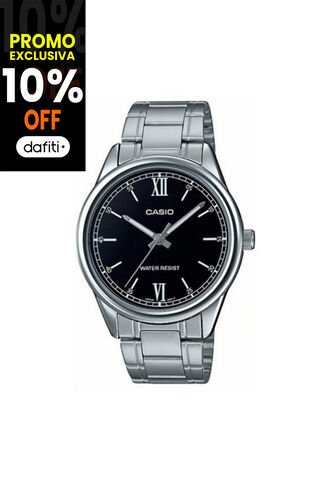 Reloj Para Mujer Casio Ltp-V005D-1B2U Plateado Casio