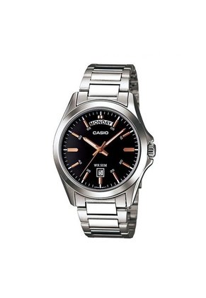 Reloj Para Hombre Casio Mtp1370D-1A2Vdf Plateado