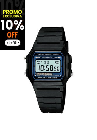 Reloj Para Hombre Casio F_105W_1A Negro Casio