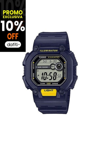Reloj Para Hombre Casio Casio W-737H-2Avdf Azul
