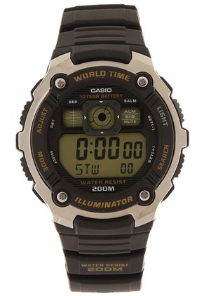 Reloj Negro-Plateado CASIO
