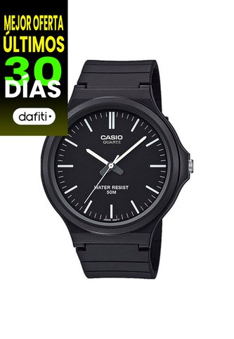 Reloj Para Hombre Casio Mw-240-1Ev Negro Casio