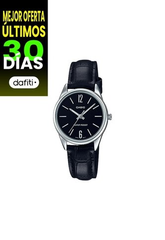 Reloj Para Mujer Casio Ltp_V005L_1B Negro Casio