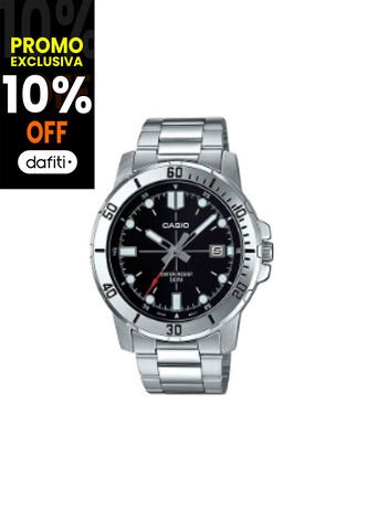 Reloj Para Hombre Casio Mtpvd01D_1Ev Plateado Casio